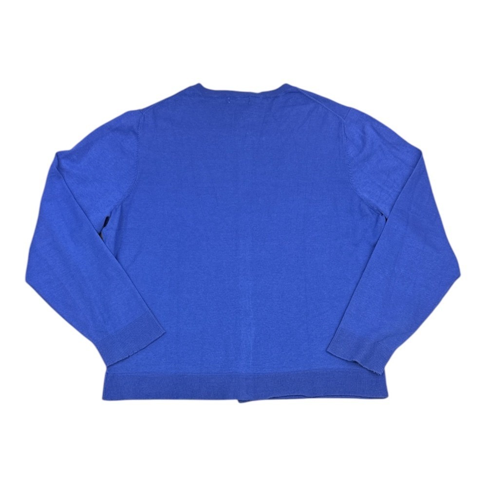 Charter Club Petite XL Cardigan Sweater New Cerulean Blue Silk Blend Timeless - Picture 6 of 6